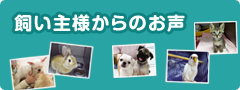 飼い主様からのお声